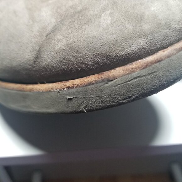 UGG Women's Celvin Chocolate Brown Side Zip Mid-Calf Water Resistant Boots Sz 8 - Picture 4 of 16